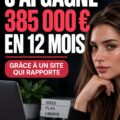Femme souriante travaillant sur son ordinateur pour créer un site rentable