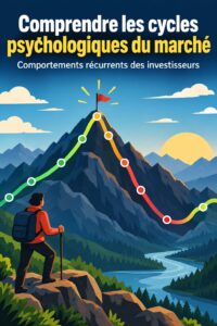 Femme analysant les graphiques des cycles de marché sur son ordinateur.