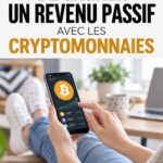 Une femme explorant des opportunités d'investissement en cryptomonnaies
