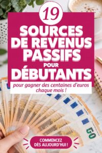 Une femme regardant des documents financiers avec un ordinateur portable, symbolisant les revenus passifs.