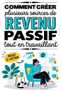 Femme réfléchissant à des stratégies pour générer des revenus passifs tout en travaillant