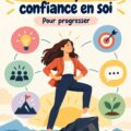 Une femme souriante avec un carnet, illustrant le coaching positif et le bien-être.
