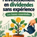 Femme souriante devant un graphique de dividendes croissants.
