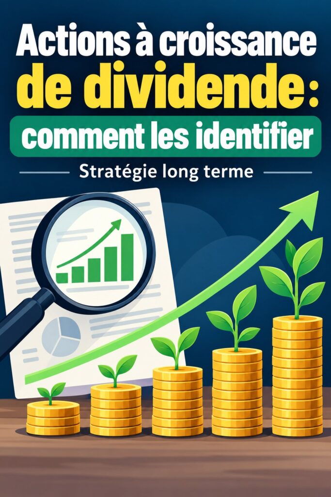 Femme souriante consultant des graphiques sur les actions à dividende.