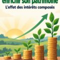 Une femme heureuse examinant ses investissements et les intérêts composés