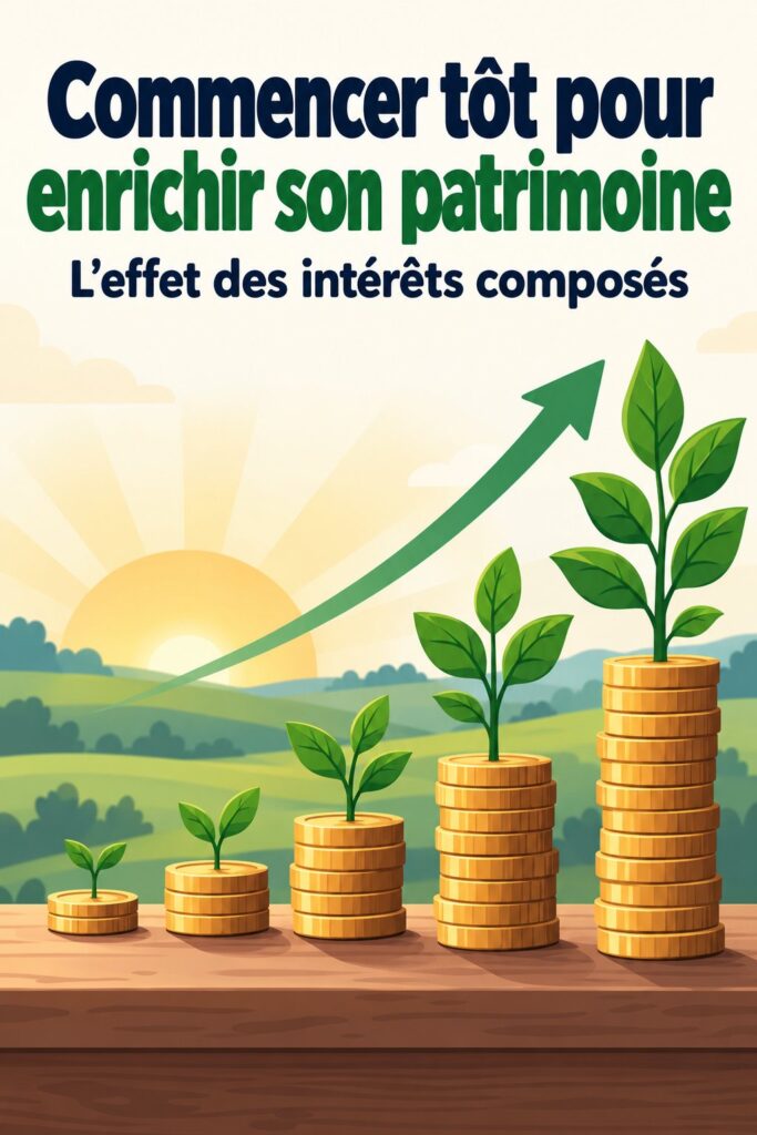 Une femme heureuse examinant ses investissements et les intérêts composés