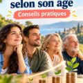 Femme réfléchissant à ses options d'investissement selon son âge.