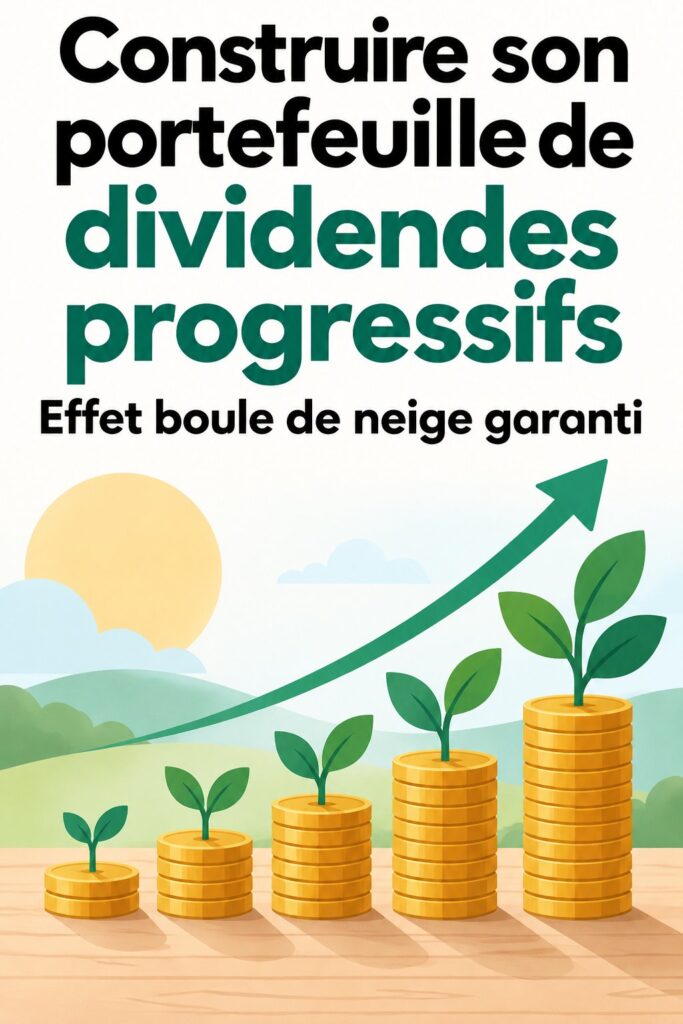 Image illustrant les dividendes composés et leur impact sur les investissements financiers.