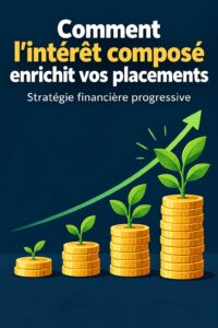 Une femme examinant des graphiques de croissance d'investissement à travers l'intérêt composé