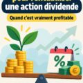 Femme analysant des graphiques boursiers sur son ordinateur